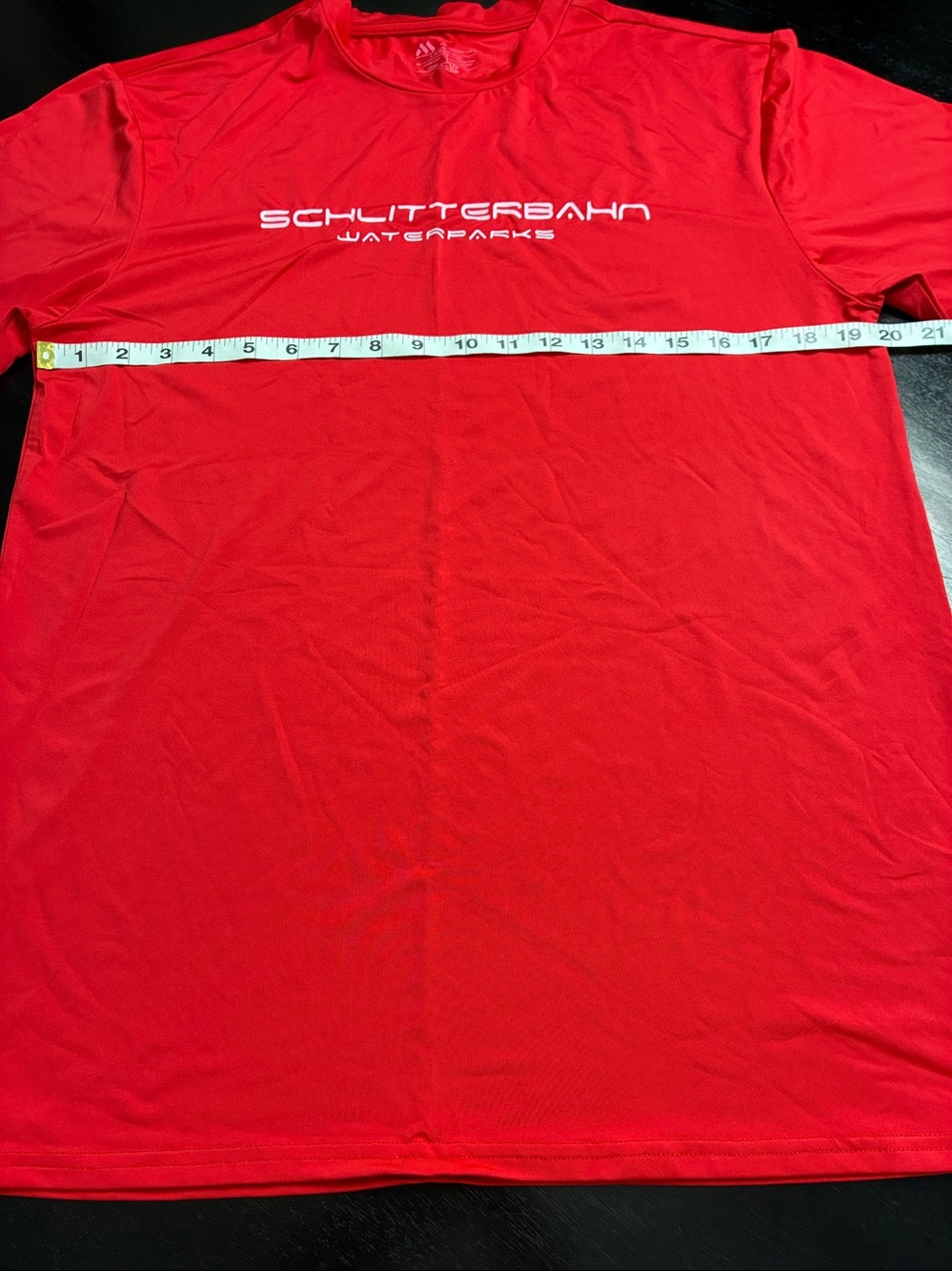 Schlitterbahn Rash Guard Large Red - Picture 3 of 10